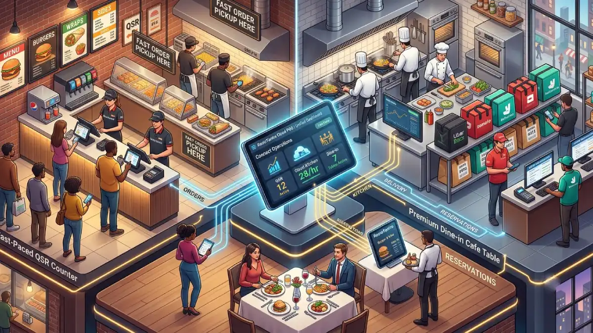 Choosing the Best Restaurant POS in 2026: A Complete Guide for QSR, Dine-in & Cloud Kitchens
